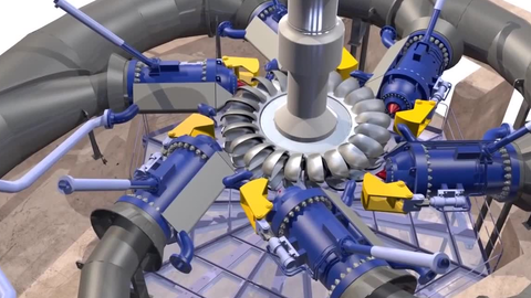 虎置集團 三維產品拆解機械動畫，揭秘小五金內部結構